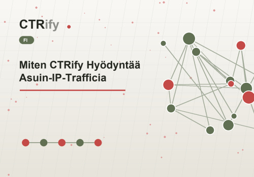 Miten CTRify Hyödyntää Asuin-IP-Trafficia