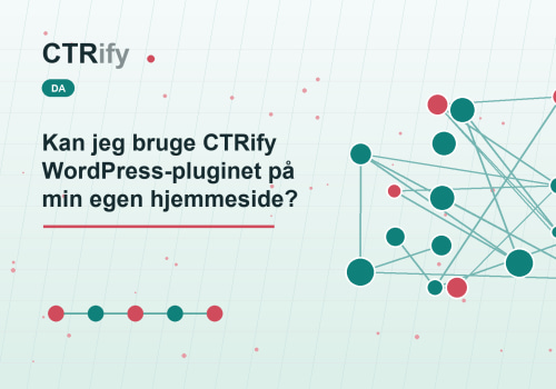 Kan jeg bruge CTRify WordPress-pluginet på min egen hjemmeside?