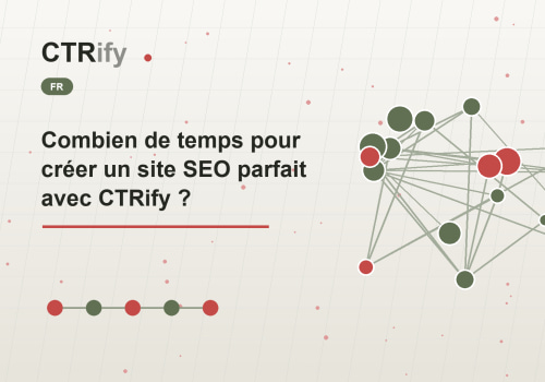 Combien de temps pour créer un site SEO parfait avec CTRify ?