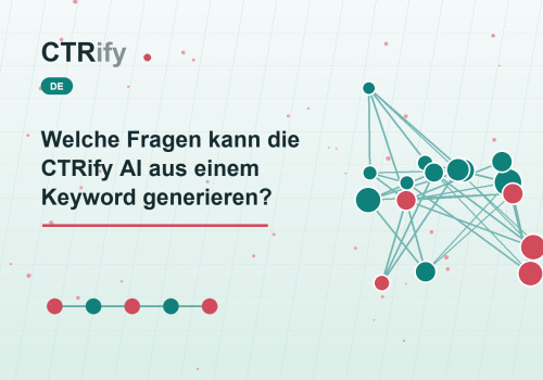Welche Fragen kann die CTRify AI aus einem Keyword generieren?