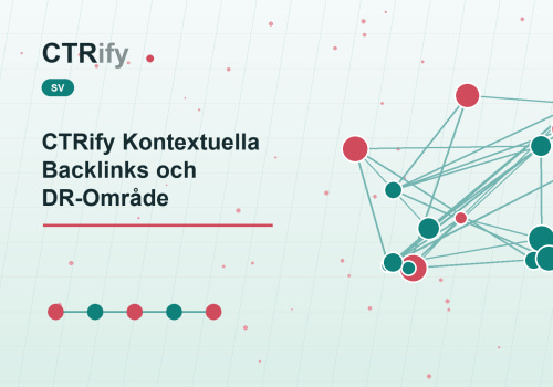 CTRify Kontextuella Backlinks och DR-Område