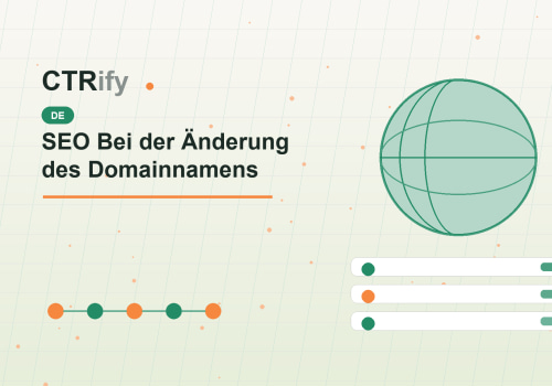 SEO Bei der Änderung des Domainnamens