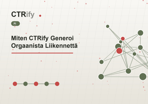 Miten CTRify Generoi Orgaanista Liikennettä