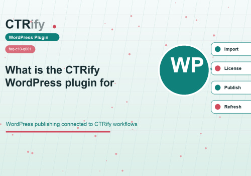 Para qué sirve el plugin WordPress de CTRify