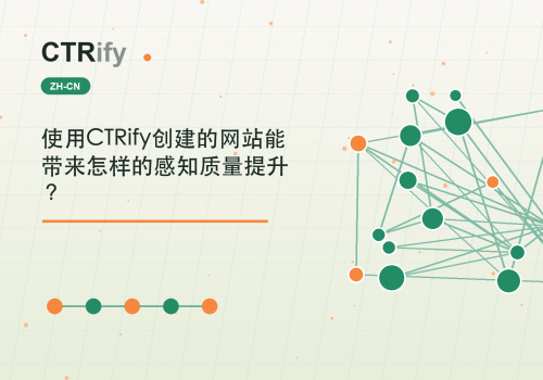 使用CTRify创建的网站能带来怎样的感知质量提升？