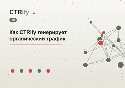 Как CTRify генерирует органический трафик